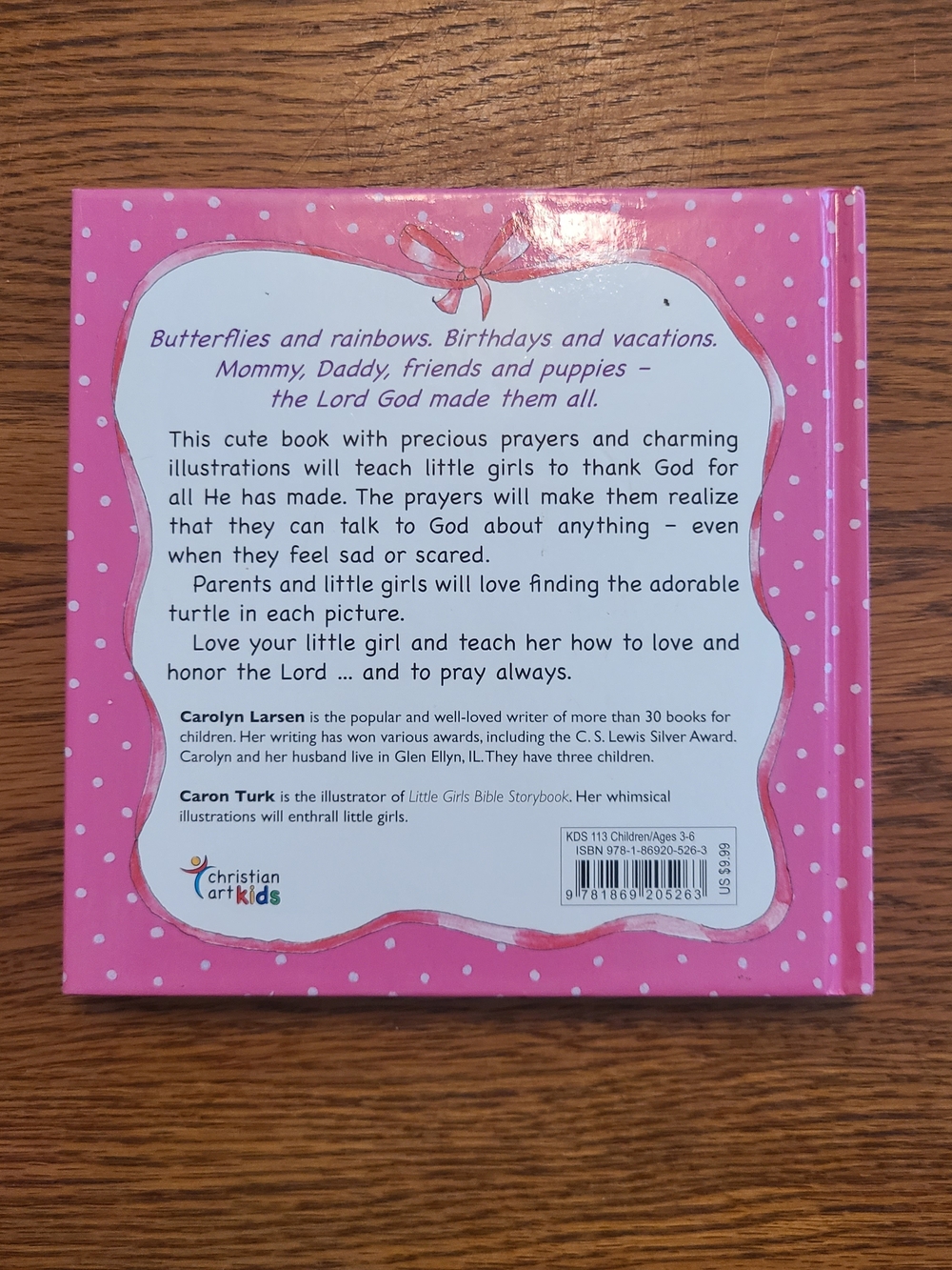Prayers for Little Girls by Carolyn Larsen - Picture 2 of 7